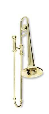 Minyatür Trombon Altın Rengi