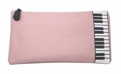 Tuşeli Pembe Kalem Çantası - G&G