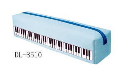 Piyano Tuşeli Mavi Dikdörtgen Kalemlik