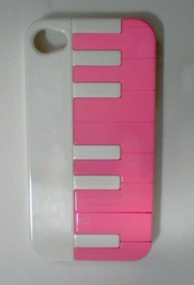Pembe Piyano Tuşeli Iphone Kapak - 3