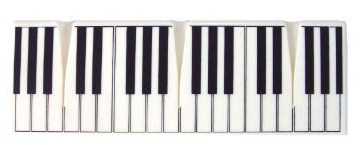 Mini Piyano Tuşeli Askı - Fzsonata