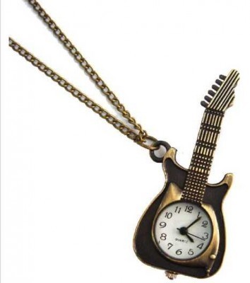 Gitar Şeklinde Mini Cep Saati