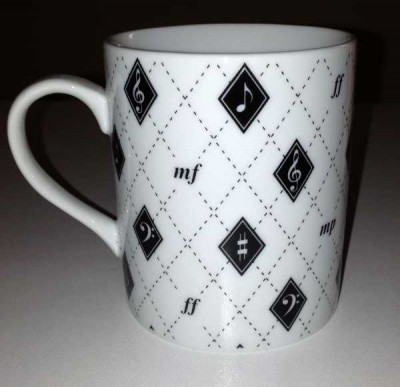 Notalı ve Nüans İşaretli Kupa - G&G