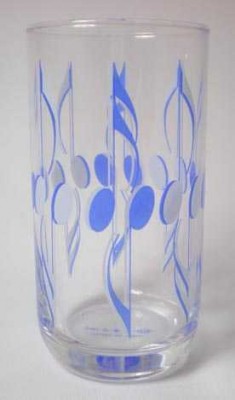 16 lık Notalı Cam Bardak - G&G