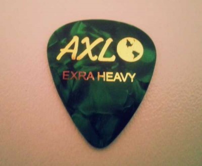 Gitar Pena - Exra Heavy Yeşil Küçük Boy - Thumbnail