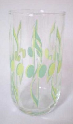 16 lık Notalı Cam Bardak - G&G