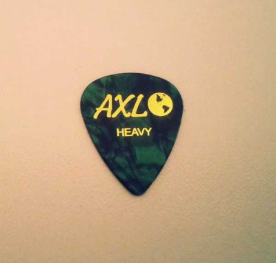 Gitar Pena - Heavy Küçük Boy Yeşil - Thumbnail
