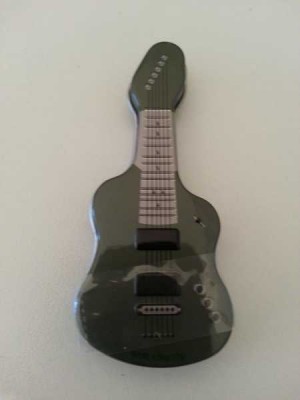 Yeşil Elektrogitar Şeklinde Kutulu Nane Şekeri - SWANART