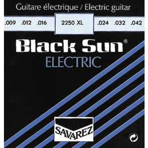 Elektrogitar Tel Set Black Sun