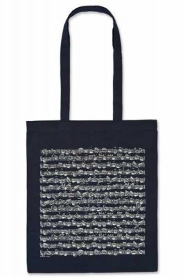 Notalı Çanta Lacivert Uzun Saplı - ViennaWorld