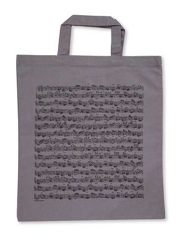 Notalı Çanta Gri Renk - 1