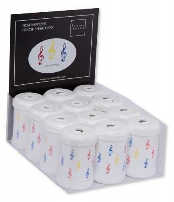 Renkli Sol Anahtarlı Kalemtraş - ViennaWorld