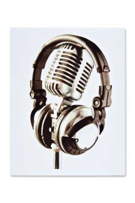 Mikrofon - Kulaklık Mousepad