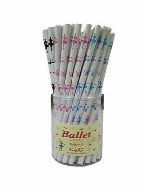 Bale Figürlü Kurşun Kalem - Siyah - G&G