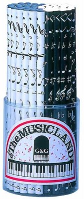 Notalı Kurşun Kalem - Siyah - G&G