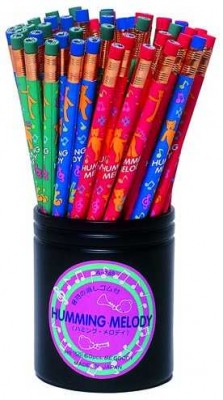 Notalı ve Ayıcıklı Kurşun Kalem - Kırmızı - G&G