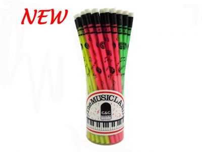 Elastik Kurşun Kalem - Turuncu - G&G