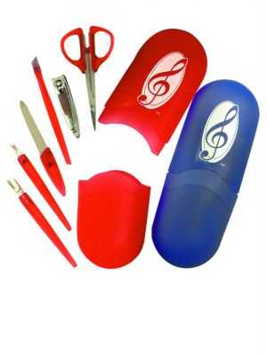 Sol Anahtarlı Manikür Seti - Kırmızı - AİM GİFTS