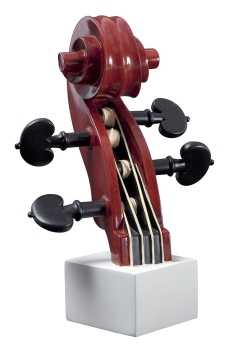 Standlı Keman Heykel - Anne Fuzeau