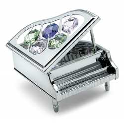 Swarovski Taşlı Minyatür Piyano - Anne Fuzeau