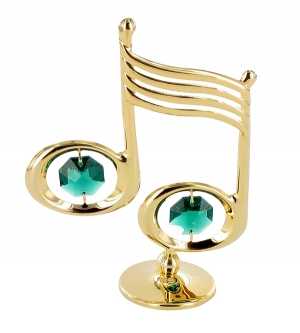 Swarovski Taşlı Notalar - Dore - Anne Fuzeau