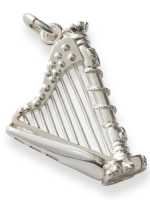 Gümüş Arp Kolye Ucu - 1