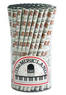 Mozart Portreli Kurşun Kalem - G&G