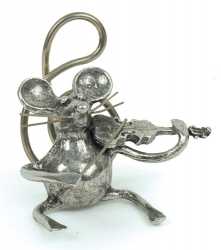 Minyatür Keman Çalan Fare - Anne Fuzeau