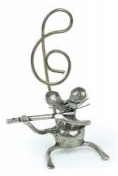 Minyatür Flüt Çalan Fare - Anne Fuzeau