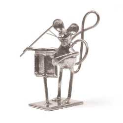 Minyatür Orkestra Şefi Fare - Anne Fuzeau