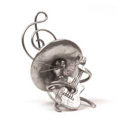 Minyatür Meksikalı Gitar Çalan Fare - Anne Fuzeau