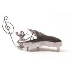 Minyatür Piyano Çalan Fare - Anne Fuzeau