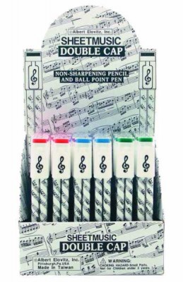 Notalı Çift Kalem Set - Mavi - AİM GİFTS