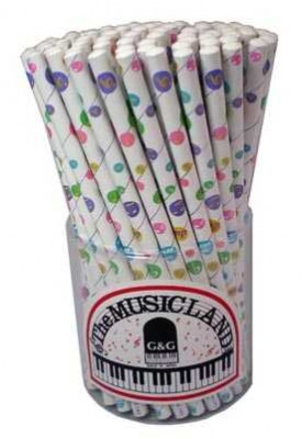 Renkli Notalı Kurşun Kalem - G&G
