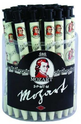 Renkli Mozart Tükenmez Kalem - G&G