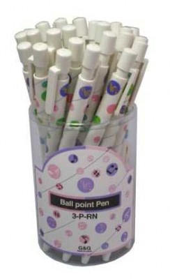 Renkli Notalı Tükenmez Kalem - G&G