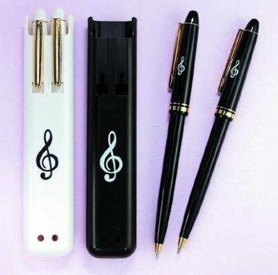 Uçlu ve Tükenmez Kalem Seti - Beyaz - G&G