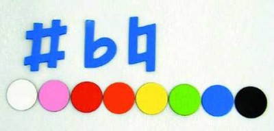 Mıknatıslı Müzik İşaretleri - G&G