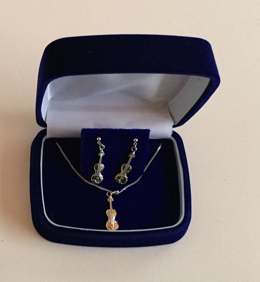 Kemanlı Gümüş Takı Seti - G&G