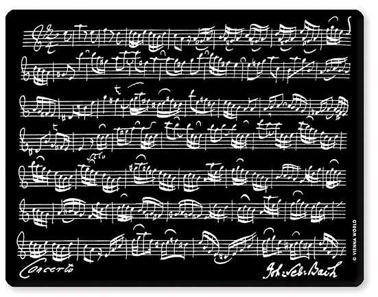 Bach Notalı Mousepad