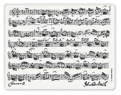 Bach Notalı Mousepad - Thumbnail