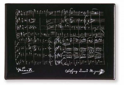 Mozart Notalı Magnet - ViennaWorld