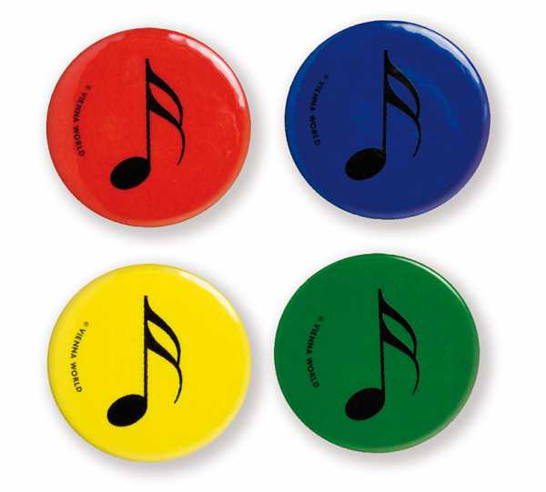 16 lık Notalı Magnet - Yeşil - 1