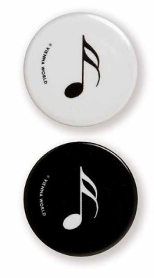 16 lık Notalı Magnet - Beyaz - ViennaWorld