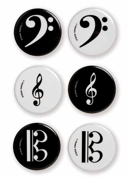Do, Fa ve Sol Anahtarlı Magnet Set - 1