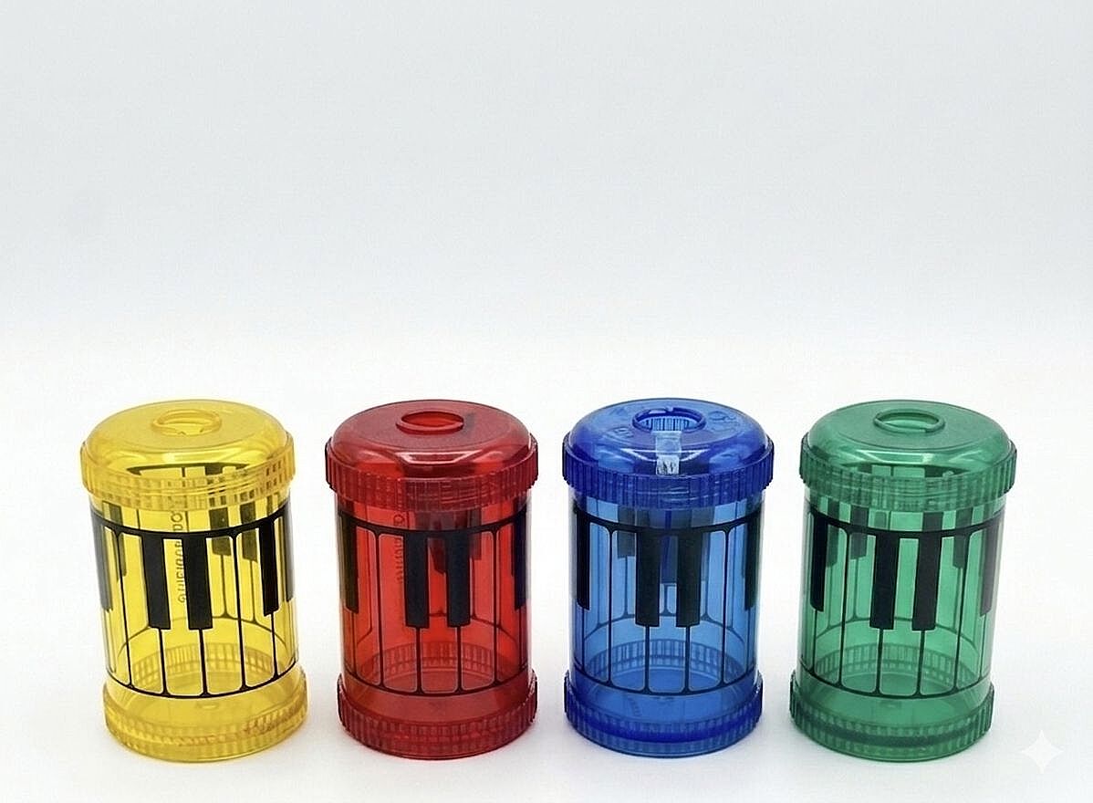 Tuşeli Renkli Kalemtraş - ViennaWorld