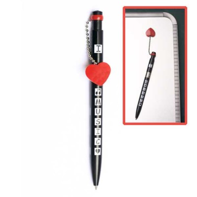 Kalp Başlıklı Tükenmez Kalem - ELANPRIM