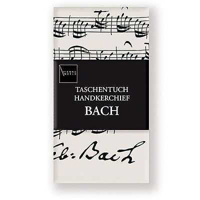 Bach Notalı ve İmzalı Mendil - Thumbnail