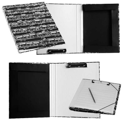 Metal Klipsli Kağıt Tutuculu Klasör - ELANPRIM