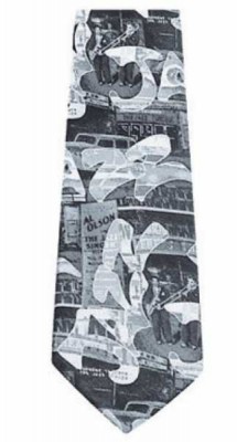 Jazz Temalı Kravat - ELANPRIM